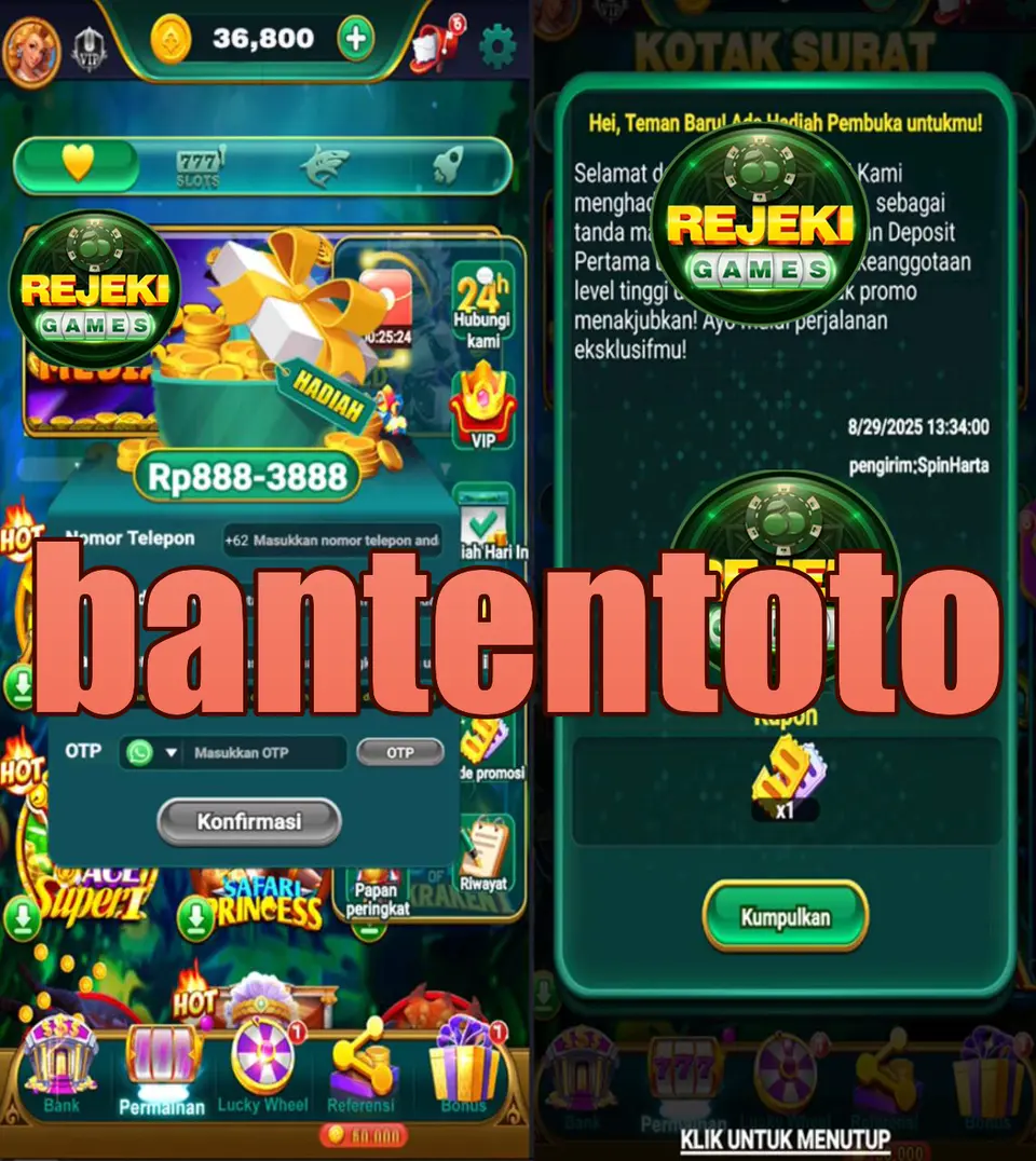 bantentoto Tangkapan Layar - APK Resmi
